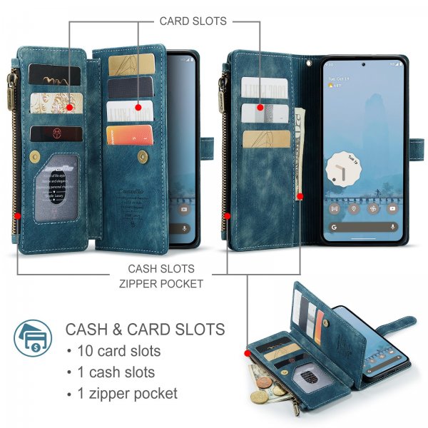 CaseMe Google Pixel 10 Pro XL Fodral C30 Series Blå