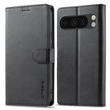 Lc.Imeeke Google Pixel 10 Pro XL Fodral med Kortfack Stativfunktion Svart