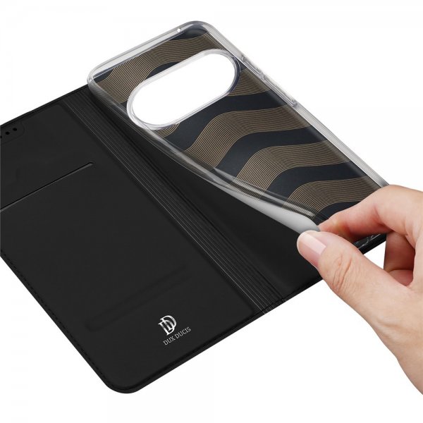 Dux Ducis Google Pixel 10 Pro XL Fodral Skin Pro Series Svart