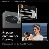 Spigen Google Pixel 10 Pro XL Kameraskydd Glas.tR EZ Fit Optik 2-pack
