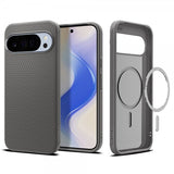 Spigen Google Pixel 10 Pro XL Skal Liquid Air MagFit Marble Gray