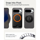 Spigen Google Pixel 10 Pro XL Skal Liquid Air MagFit Marble Gray
