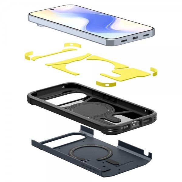 Spigen Google Pixel 10 Pro XL Skal Tough Armor MagFit Metal Slate