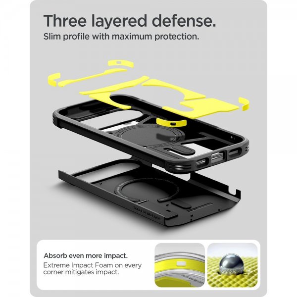 Spigen Google Pixel 10 Pro XL Skal Tough Armor MagFit Svart
