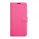 Google Pixel 6 Fodral Litchi Magenta