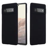 Google Pixel 6 Pro Skal med Strap Silikon Svart