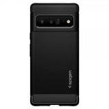 Spigen Google Pixel 6 Pro Skal Rugged Armor Matte Black