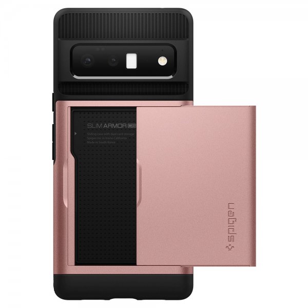Spigen Google Pixel 6 Pro Skal Slim Armor CS Rose Gold
