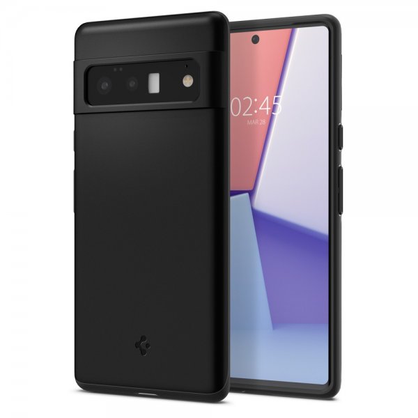 Spigen Google Pixel 6 Pro Skal Thin Fit Svart