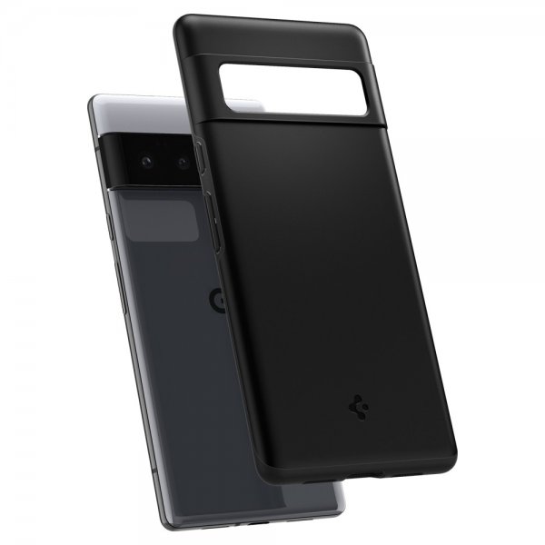 Spigen Google Pixel 6 Pro Skal Thin Fit Svart