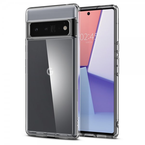 Spigen Google Pixel 6 Pro Skal Ultra Hybrid Crystal Clear