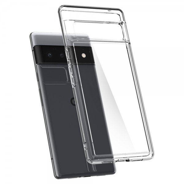 Spigen Google Pixel 6 Pro Skal Ultra Hybrid Crystal Clear