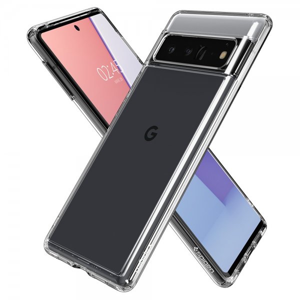 Spigen Google Pixel 6 Pro Skal Ultra Hybrid Crystal Clear