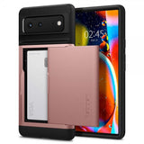 Spigen Google Pixel 6 Skal Slim Armor CS Rose Gold