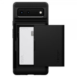 Spigen Google Pixel 6 Skal Slim Armor CS Svart