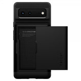 Spigen Google Pixel 6 Skal Slim Armor CS Svart