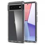 Spigen Google Pixel 6 Skal Ultra Hybrid Crystal Clear