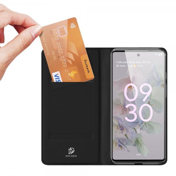 Dux Ducis Google Pixel 6a Fodral Skin Pro Series Svart