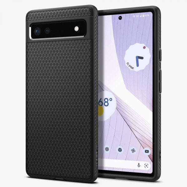 Spigen Google Pixel 6a Skal Liquid Air Matte Black