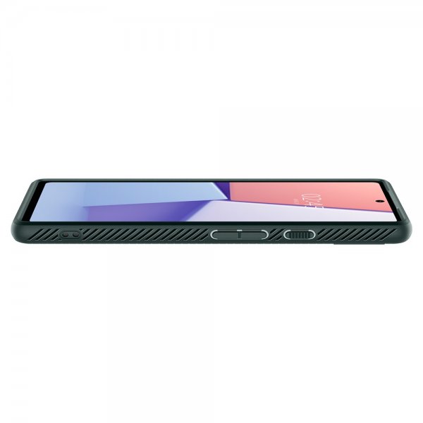 Spigen Google Pixel 6a Skal Liquid Air Midnight Green
