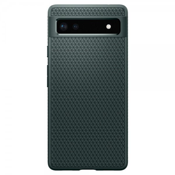 Spigen Google Pixel 6a Skal Liquid Air Midnight Green