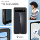 Spigen Google Pixel 6a Skal Ultra Hybrid Matte Black