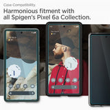 Spigen Google Pixel 6a Skärmskydd GLAS.tR ALIGNmaster 2-pack