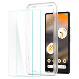 Spigen Google Pixel 6a Skärmskydd GLAS.tR ALIGNmaster 2-pack