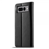 Lc.Imeeke Google Pixel 7 Pro Fodral med Kortfack Stativfunktion Svart