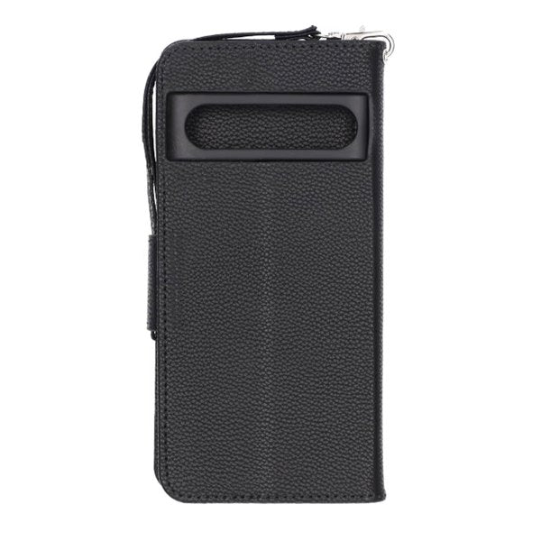 Google Pixel 7 Pro Fodral 2 Kortfack Svart