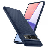 Spigen Google Pixel 7 Pro Skal Liquid Air Navy Blue