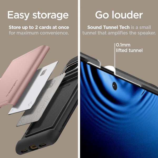 Spigen Google Pixel 7 Pro Skal Slim Armor CS Roseguld