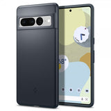 Spigen Google Pixel 7 Pro Skal Thin Fit Metal Slate
