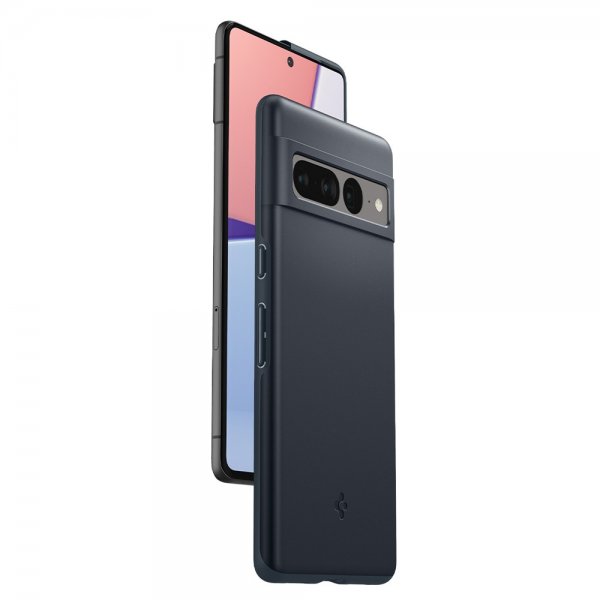 Spigen Google Pixel 7 Pro Skal Thin Fit Metal Slate