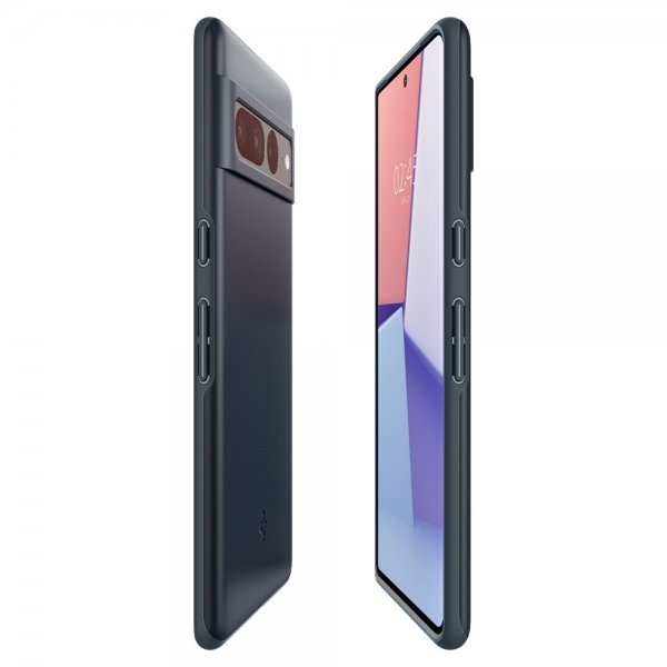 Spigen Google Pixel 7 Pro Skal Thin Fit Metal Slate