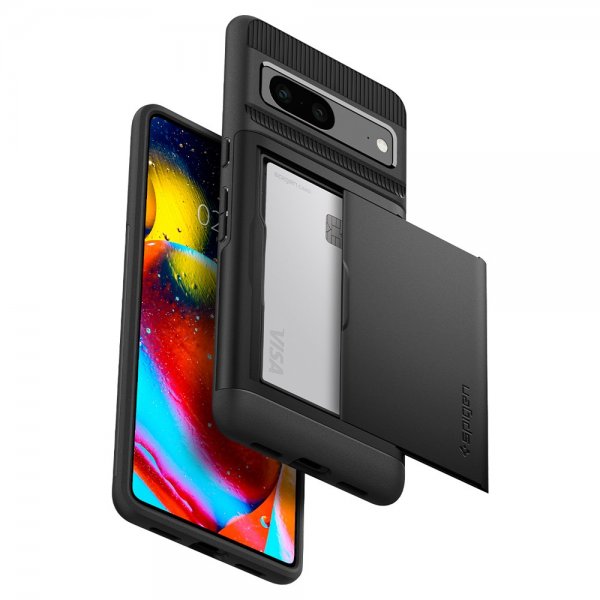 Spigen Google Pixel 7 Skal Slim Armor CS Svart