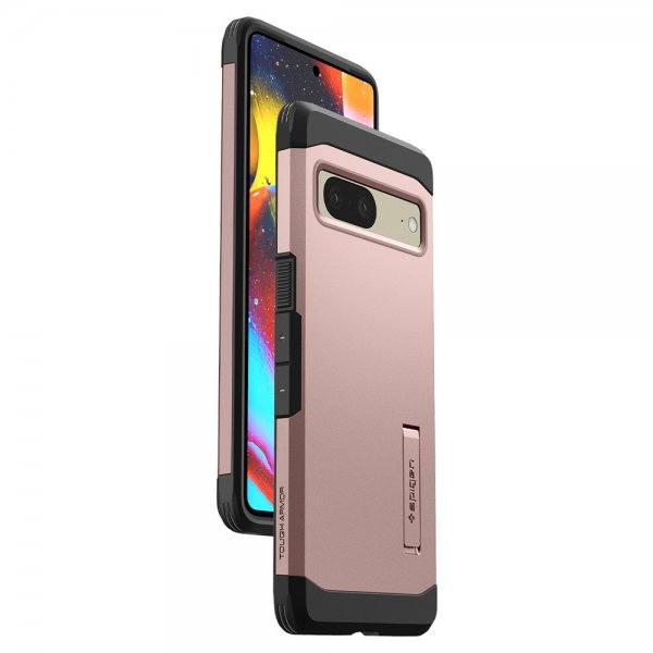 Spigen Google Pixel 7 Skal Tough Armor Roseguld