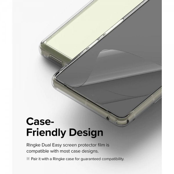 Ringke Google Pixel 7 Skärmskydd Dual Easy Film 2-pack