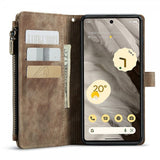 CaseMe Google Pixel 7a Fodral C30 Series Brun