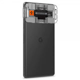 Spigen Google Pixel 7a Kameraskydd Glas.tR EZ Fit Optik 2-pack Svart