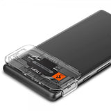 Spigen Google Pixel 7a Kameraskydd Glas.tR EZ Fit Optik 2-pack Svart