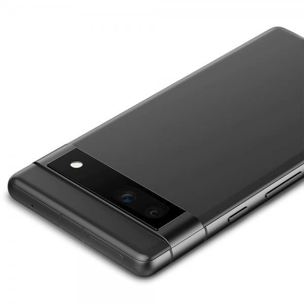 Spigen Google Pixel 7a Kameraskydd Glas.tR EZ Fit Optik 2-pack Svart