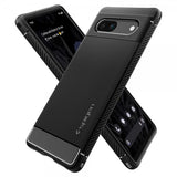 Spigen Google Pixel 7a Skal Rugged Armor Matte Black