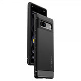 Spigen Google Pixel 7a Skal Rugged Armor Matte Black