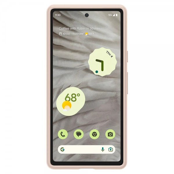 Spigen Google Pixel 7a Skal Thin Fit Pink Sand