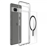 Spigen Google Pixel 7a Skal Ultra Hybrid OneTap Metal Ring MagFit Svart