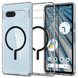 Spigen Google Pixel 7a Skal Ultra Hybrid OneTap Metal Ring MagFit Svart