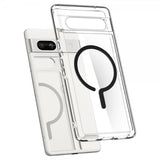 Spigen Google Pixel 7a Skal Ultra Hybrid OneTap Metal Ring MagFit Svart