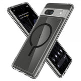 Spigen Google Pixel 7a Skal Ultra Hybrid OneTap Metal Ring MagFit Svart