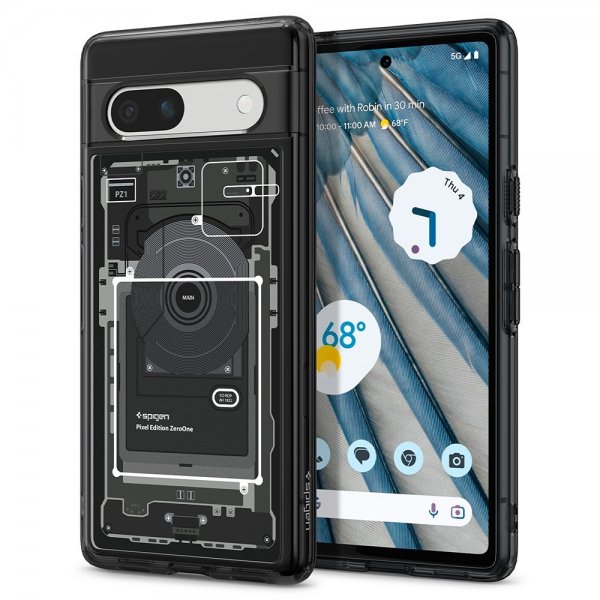 Spigen Google Pixel 7a Skal Ultra Hybrid Zero One Svart